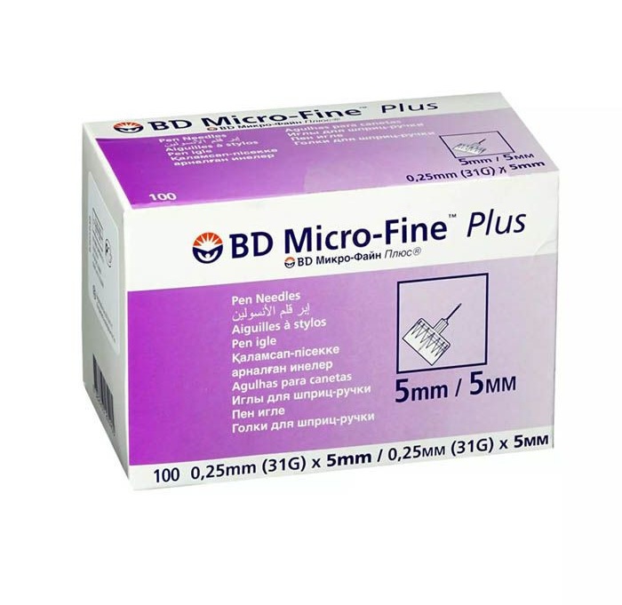 BD Micro-Fine Plus Kalem İğnesi 5 mm x 31G Pentapoint